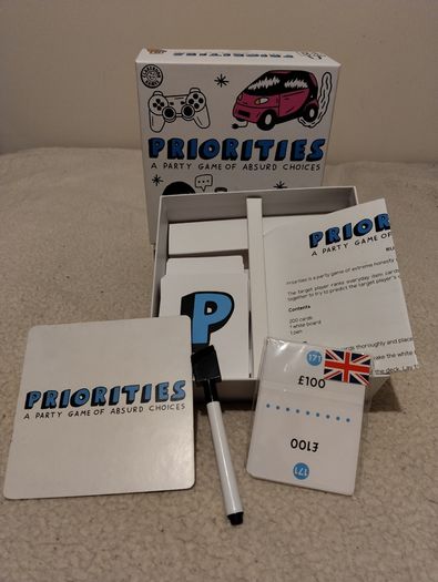 Priorities, Hilarious Party Game Of Absurd Choices,