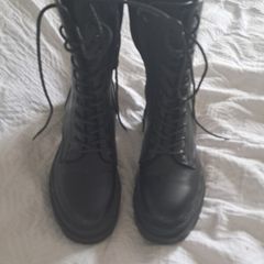 Boohoo and h&m black Boots