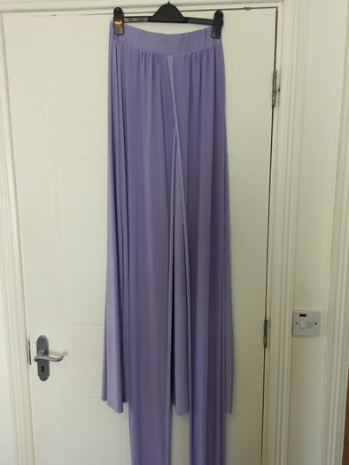 2 Cari's Closet debs/bridesmaids multi tie dresses. Free size. One pink one lilac.