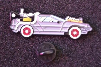 Back to the future, pin back badge.