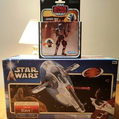 Star Wars Vintage Collection Jango Fett & AOTC Slave 1