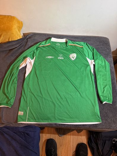 Ireland soccer Jersey FAI selection v Oireachtas selection