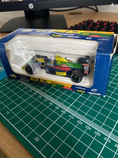 Vintage Larrousse F1 car model