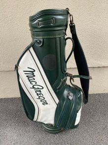 Leather MacGregor golf bag