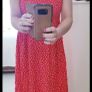 Zara Red Polka Dot Dress - XS Image 4