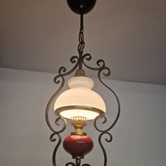 Antique Vintage French ceiling pendant light