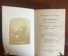 Rare Antique First Edition Record of Prince Albert's Regiment