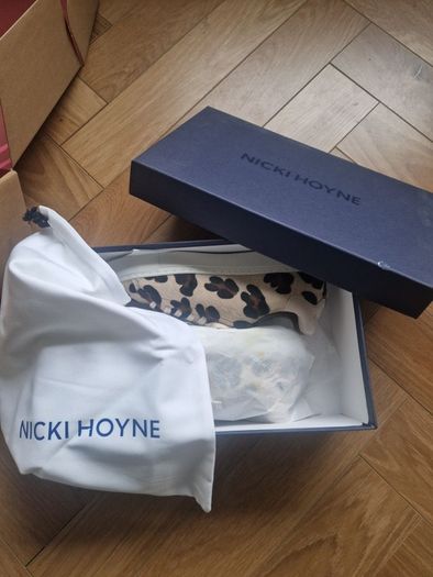 Nicki Hoyne Classic Trainers Leopard/ Black
