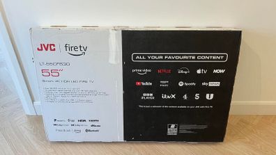 Jvc 55" Smart 4k Ultra Hd Hdr Led Tv