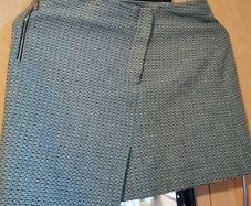 Karen millen cotton mix skirt UK 10