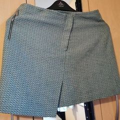 Karen millen cotton mix skirt UK 10