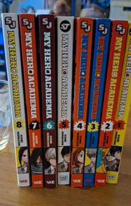 My Hero Academia Manga vol.1-8