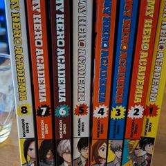 My Hero Academia Manga vol.1-8