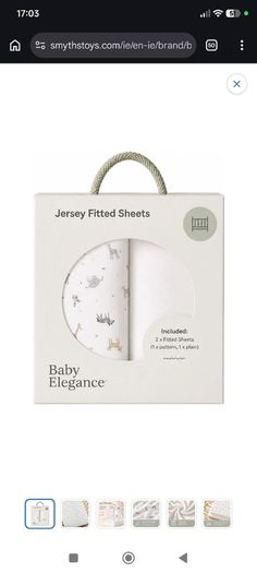 baby elegance fitted sheets