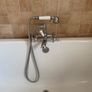 Victorian style roll top bath Image 2