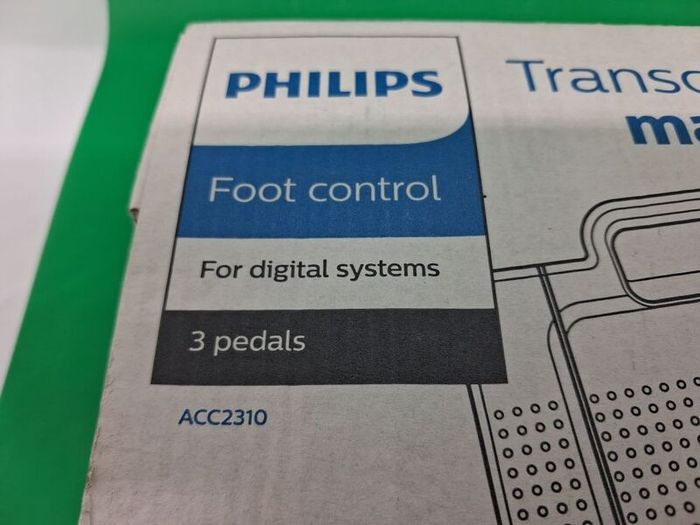 Postage - Philips ACC2310 Foot Control for Dictation System