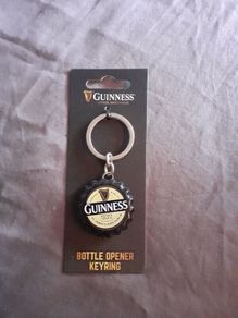 Guinness keyring bottle opener