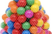 Playballs, Soft Pit Balls for Kids, Small Colourful Plastic Balls, Crush Proof, Smooth Surface and No Sharp Edges, Toxic Free, Multi Pack Baby Approved Playball Set MULTIPLE COLOURS AVAILABLE (FREE POSTAGE)