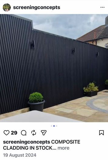 Compspite Slatted Cladding