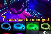 3m Usb Cold Light Lamp With Atmosphere Effect For Car Interior Decoration