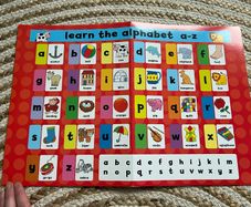 New - Learn The Alphabet Chart (Small)