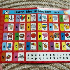 New - Learn The Alphabet Chart (Small)