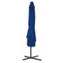 Outdoor Parasol with Steel Pole Blue 250x250x230 cm Image 4