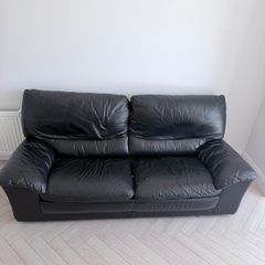 Leather couch + delivery
