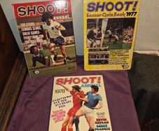 3 Shoot! Annual books from 1970's