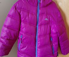 Girls trespass jacket 4-6 years