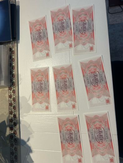 Russian MMM Banknote Sergei Mavrodi Currency. Russia Bills, Notes, Billetes. Uncirculated World Foreign Currency. Paper Money UNC.