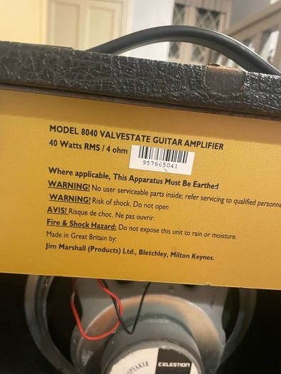 Marshall valvestate 8040