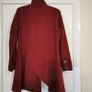 BNWT Stunning Wine Red Coat size 18 Image 4