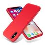 Liquid Silicone Case For iPhone XS Max Luxury Thin ShockProof Soft Phone Cover Red - FHT5IPXSMLK Image 7