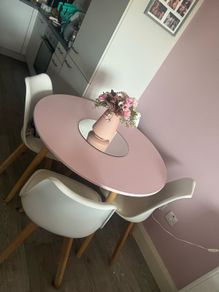dining table and chairs