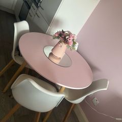 dining table and chairs
