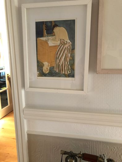 lady in bathroom