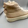 Converse Chuck Taylor All Star Lift Platform Sherpa High Top Trainers Image 5