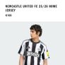Newcastle football shirt 25/26 season Image 2