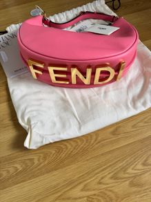 Fendi Fendigraphy Bag Pink New With Tags Rrp 2,000