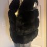 FFS Faux Fur Sake black vest size L UK12 EU40 Postage included Image 5