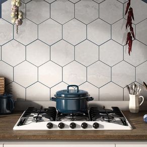 tile hexagon white tiles hexatile 17.5 cm x 20 cm