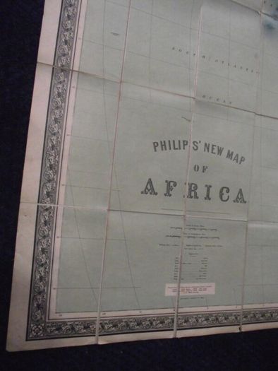 Philips New Map of Africa - London and Liverpool - George Philip & Son-Ca.1890