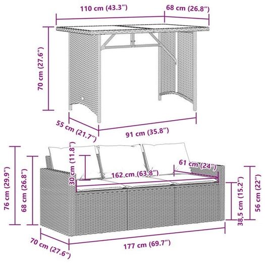Garden Dining Set