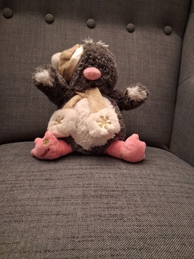 Christmas musical soft toy.