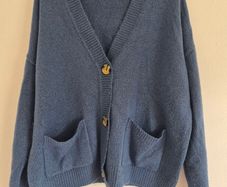 Blue Cardigan
