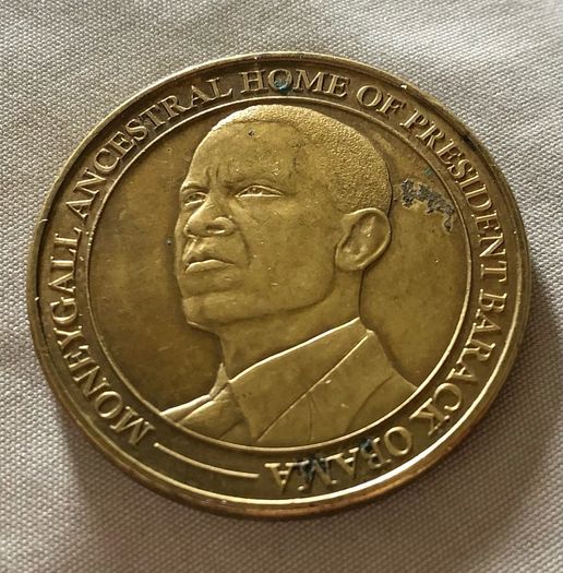 Barrack Obama Moneygall Hibernian Coin