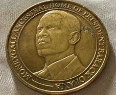 Barrack Obama Moneygall Hibernian Coin