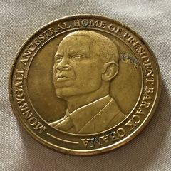 Barrack Obama Moneygall Hibernian Coin