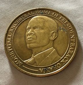 Barrack Obama Moneygall Hibernian Coin